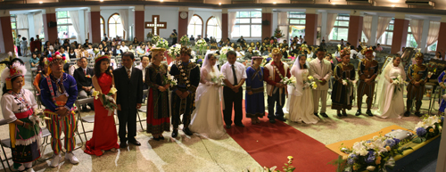 為了讓移居都市的族人重視家庭觀念，Malayumu特別為五股當地的族人舉辦聯合婚禮。