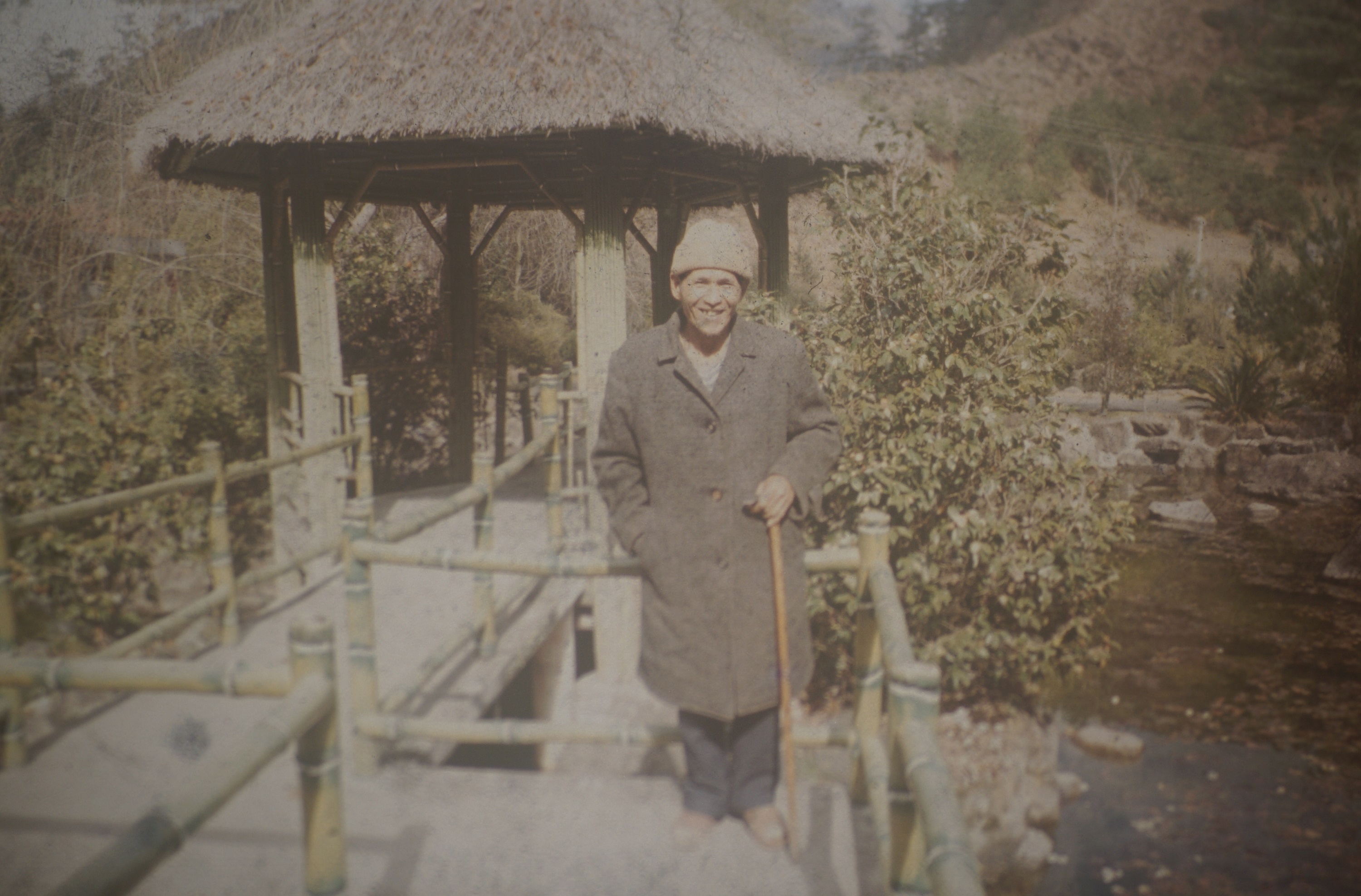 圖6：作者外公的爸爸（Yubaw Konan）在武陵農場。（資料來源：莎韻西孟提供）